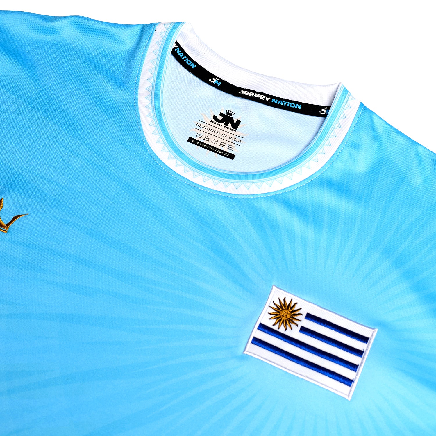 Uruguay Heritage Custom Football Jersey - Image 8