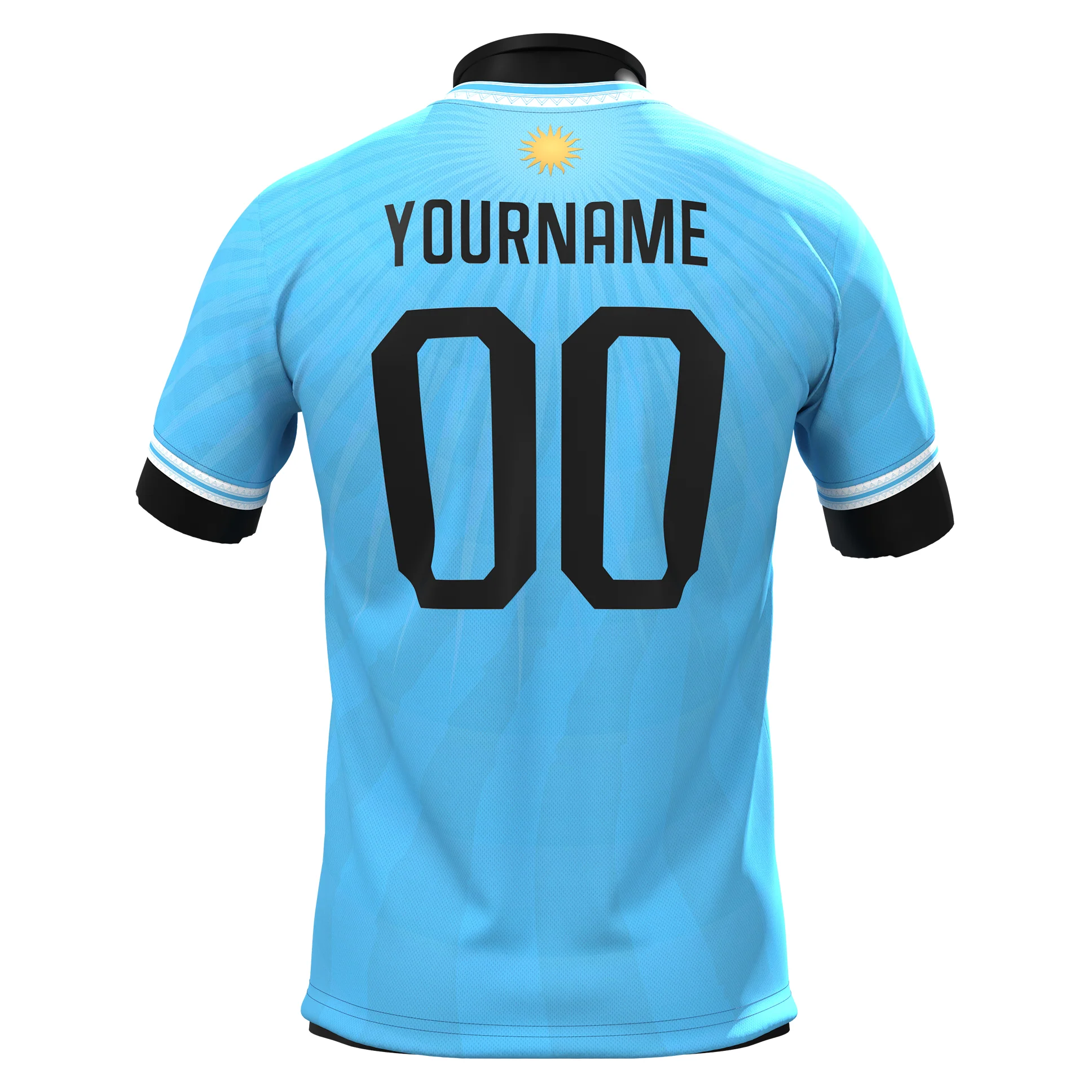 Uruguay Heritage Custom Football Jersey - Image 9