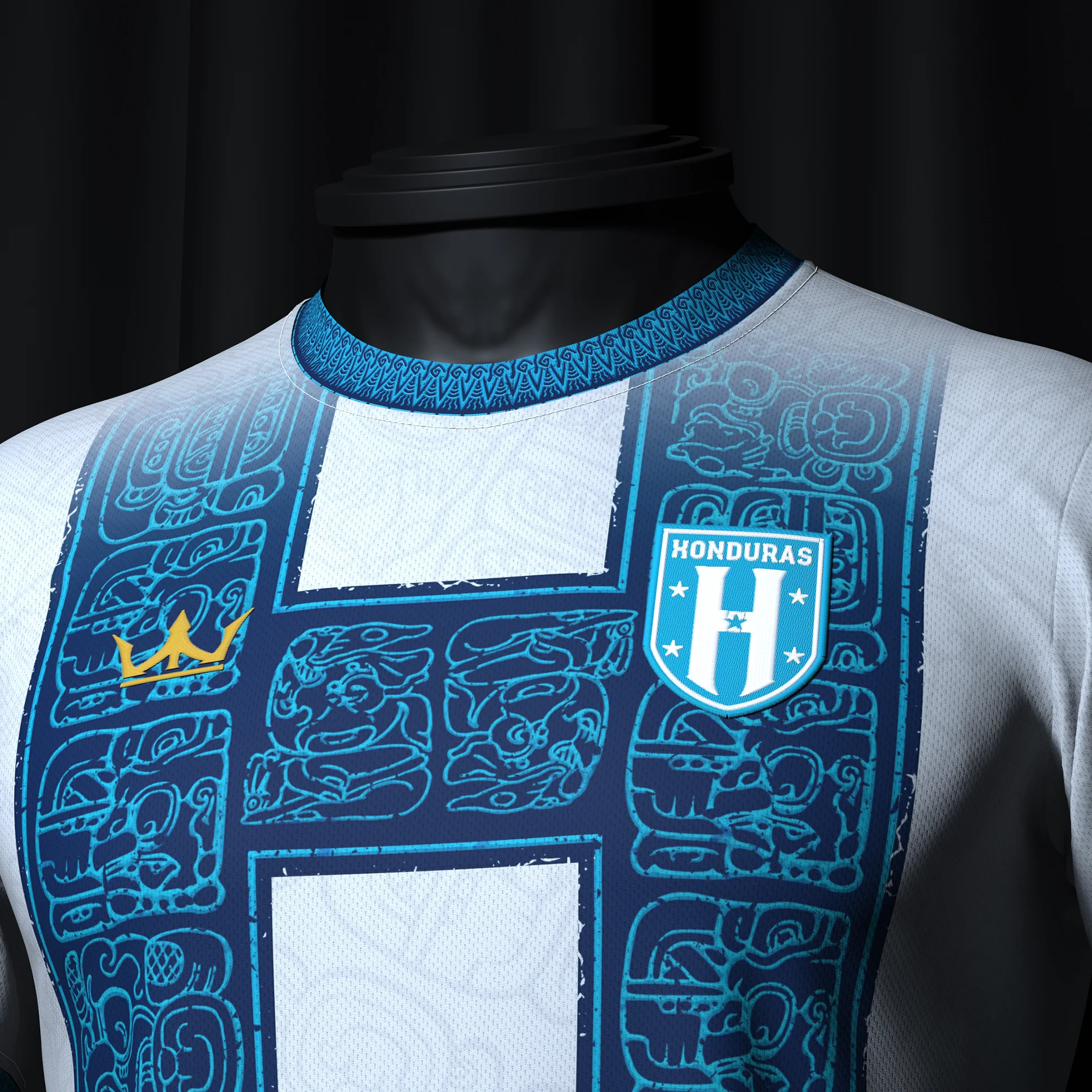 Honduras Heritage Custom Football Jersey - Image 8