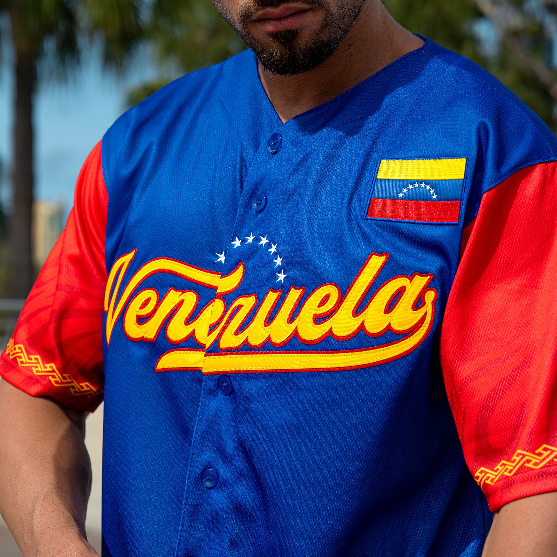 Venezuela Heritage Custom Baseball Jersey - Image 5