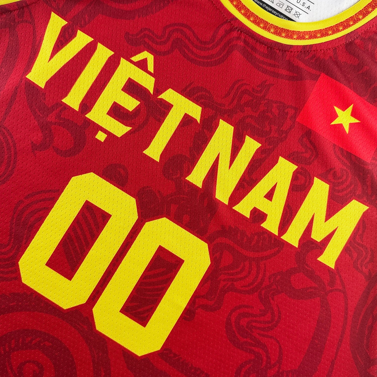 Vietnam Heritage Custom Basketball Jersey - Image 2