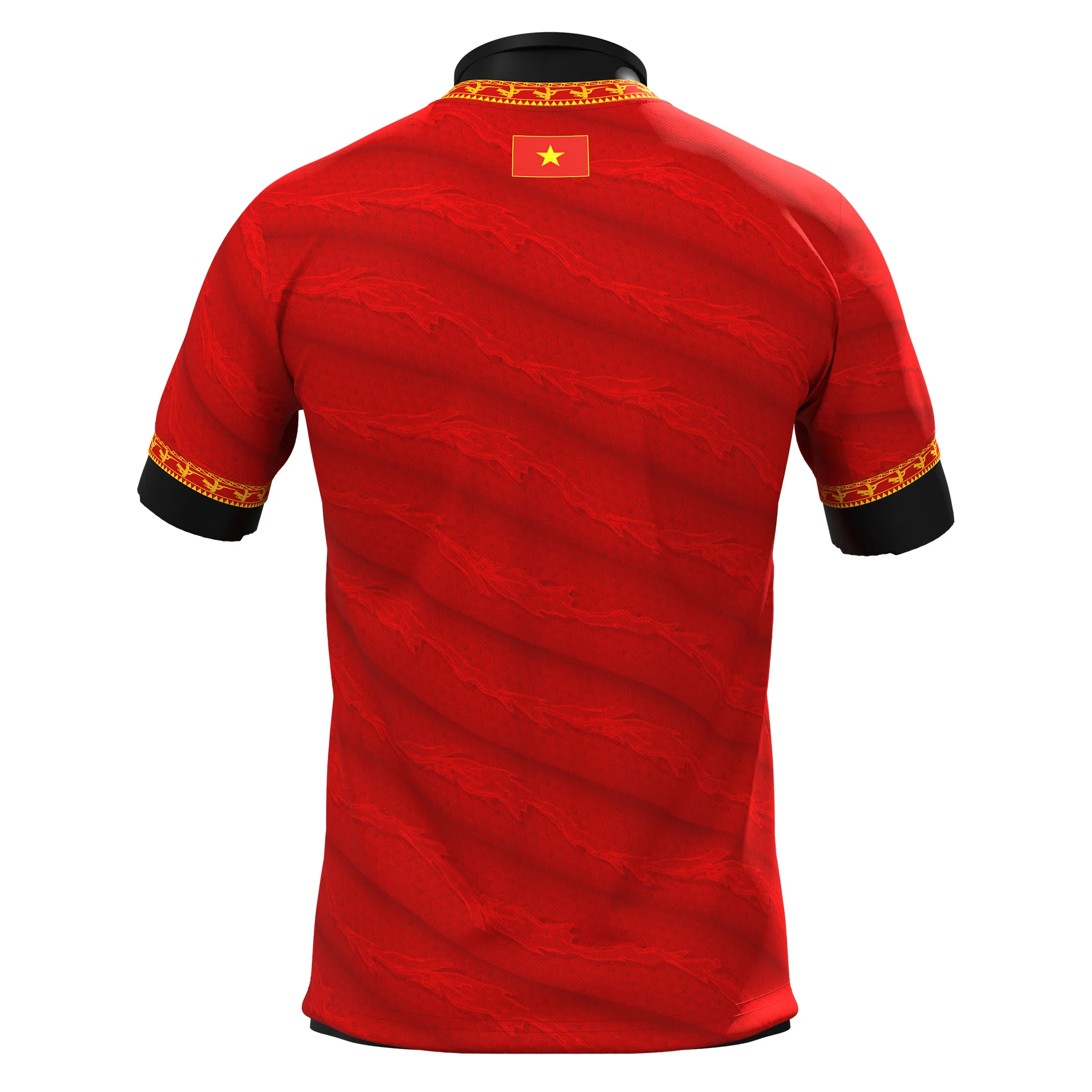 Vietnam Heritage Custom Football Jersey - Image 3