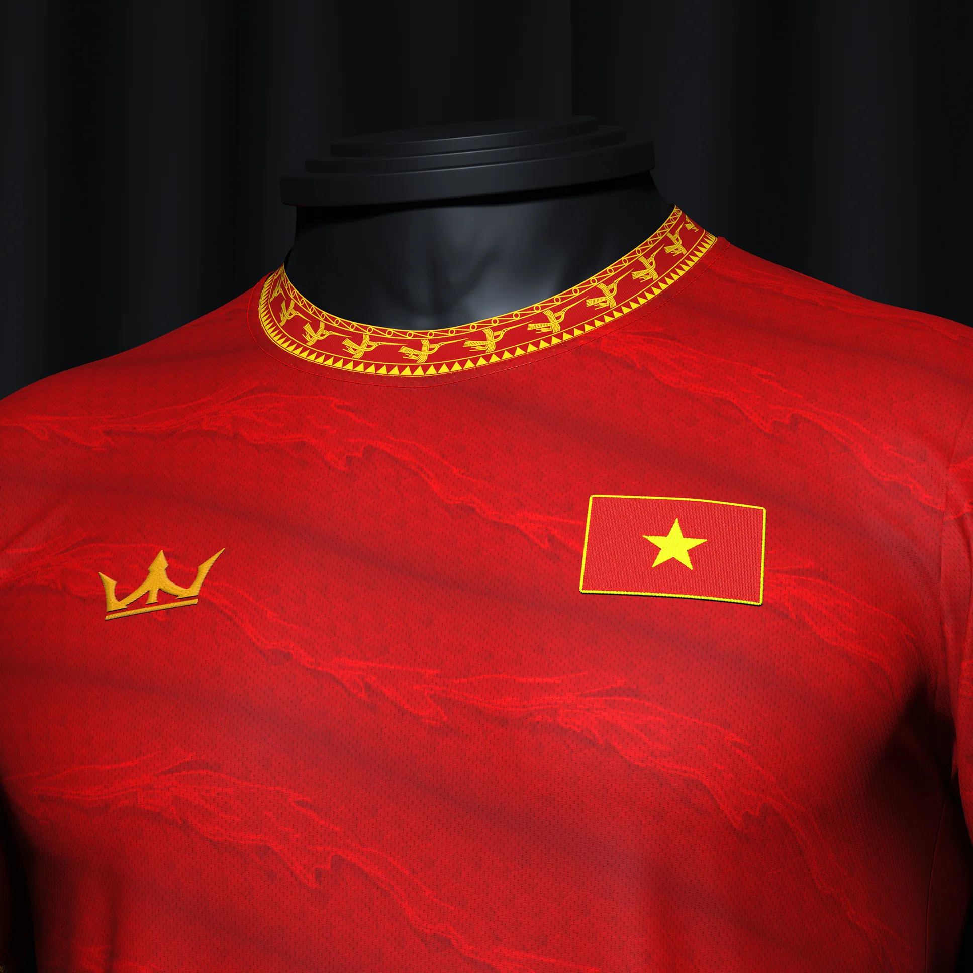 Vietnam Heritage Custom Football Jersey - Image 5