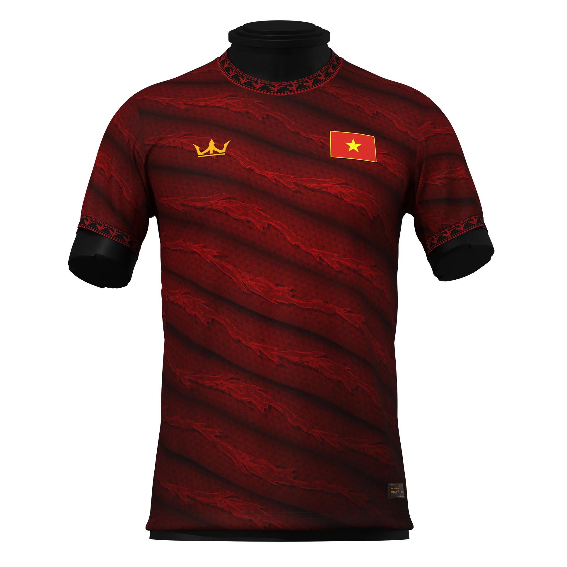 Vietnam Heritage Custom Football Jersey - Image 7