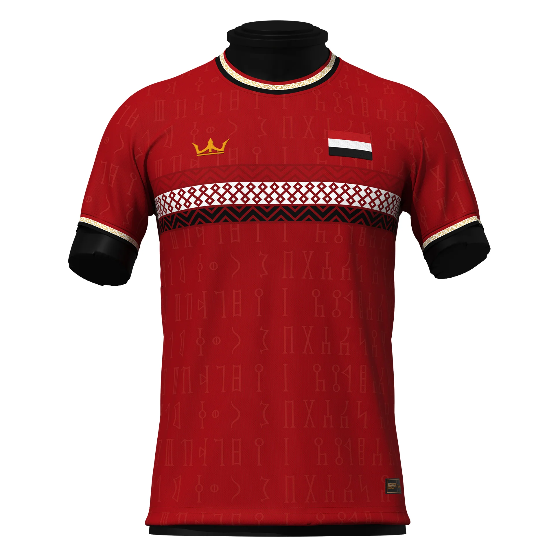 Yemen Heritage Custom Football Jersey