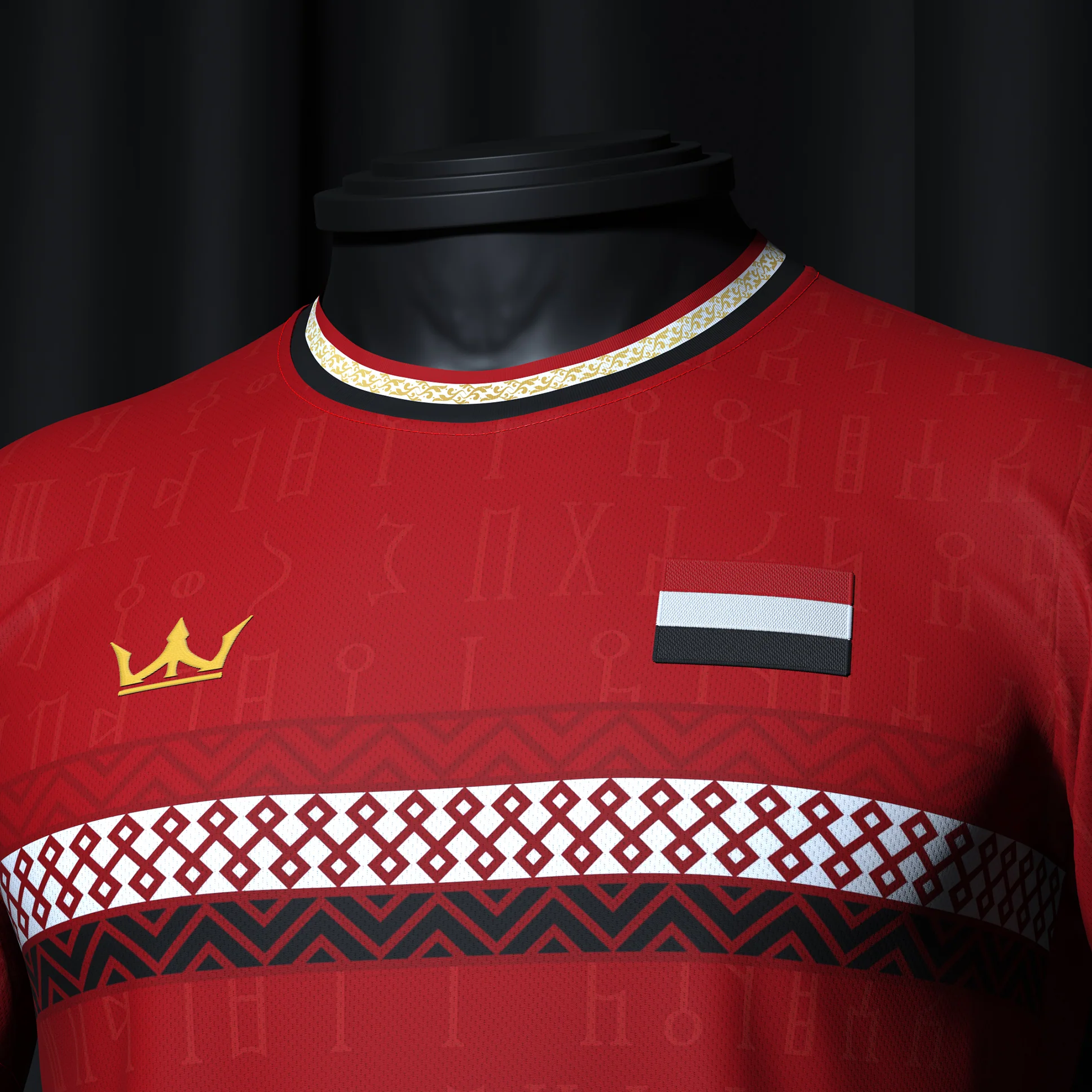 Yemen Heritage Custom Football Jersey - Image 5